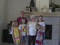 Grandma with kids
